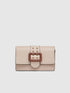 Adrianne Metal Buckle Crossbody Bag